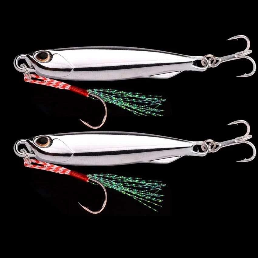 2023 métal gabarit leurre de pêche poids 10g-40g pêche à la traîne appât dur bar Pesca appât attirail truite gabarits leurre gabarits leurres d'eau salée