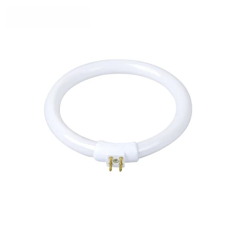 ZAVENZH-Petites lampes de bureau blanches, ampoule structurels ente, lampe annulaire, Tubes annulaires, Anti-quatre broches, Lampe loupe 110V & 220V T4 11W 12W