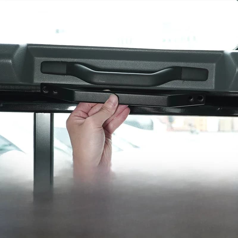 Poignée de maintien de toit de porte avant et arrière en alliage d'aluminium, accessoires de voiture, Land Rover Defender 90, 110, 130, 2004-2018