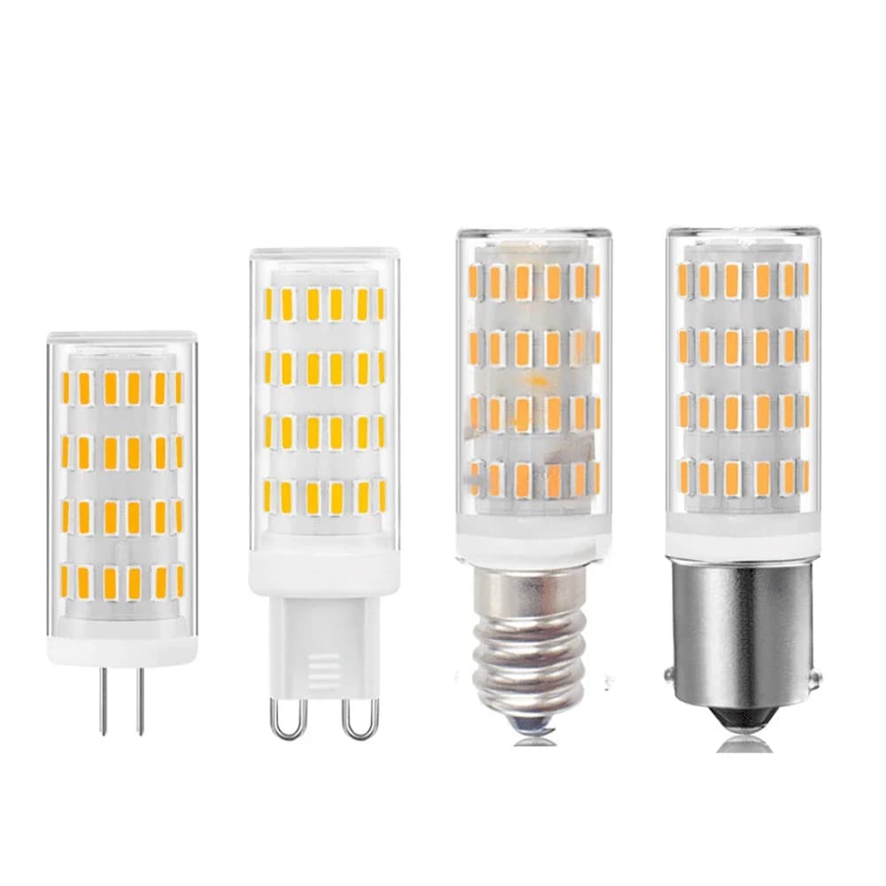 Mini lampe LED G4 G9 E14 BA15S BA15D à intensité variable, ampoule 5W AC DC 12V 24V, bougies de remplacement 35W halogène pour projecteur de lustre