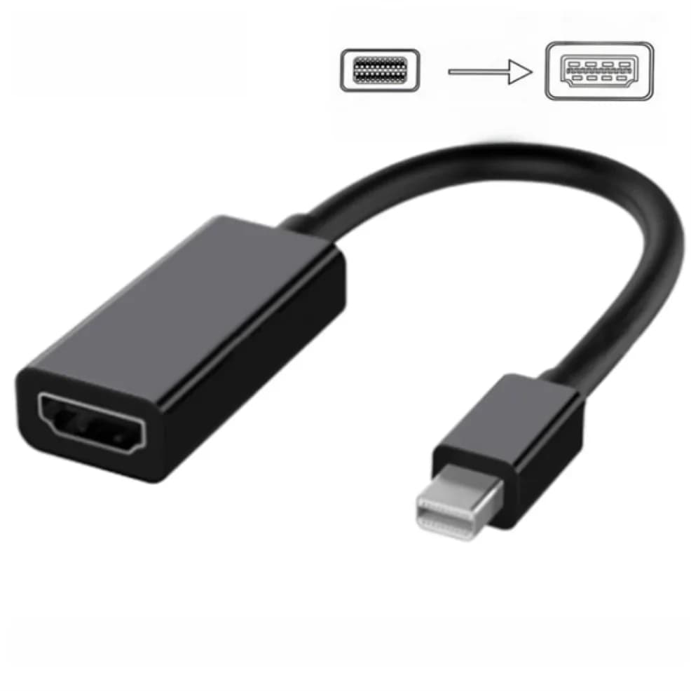 Câble adaptateur Thunderbolt Mini DisplayPort DP vers HDMI, 1080p, pour budgétaire TV, Mac, Macbook Pro Air