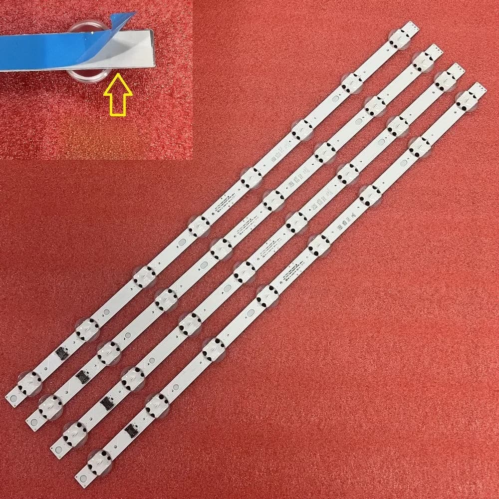 Bandes de rétro-éclairage LED (4) pour TV 55UM7600PTA 55UM7340PVA TVIT Y19 55UM73 55UM7340 55UM7660PLA 55UM7450PLA 55UM7400PLB 55UM7300AUE