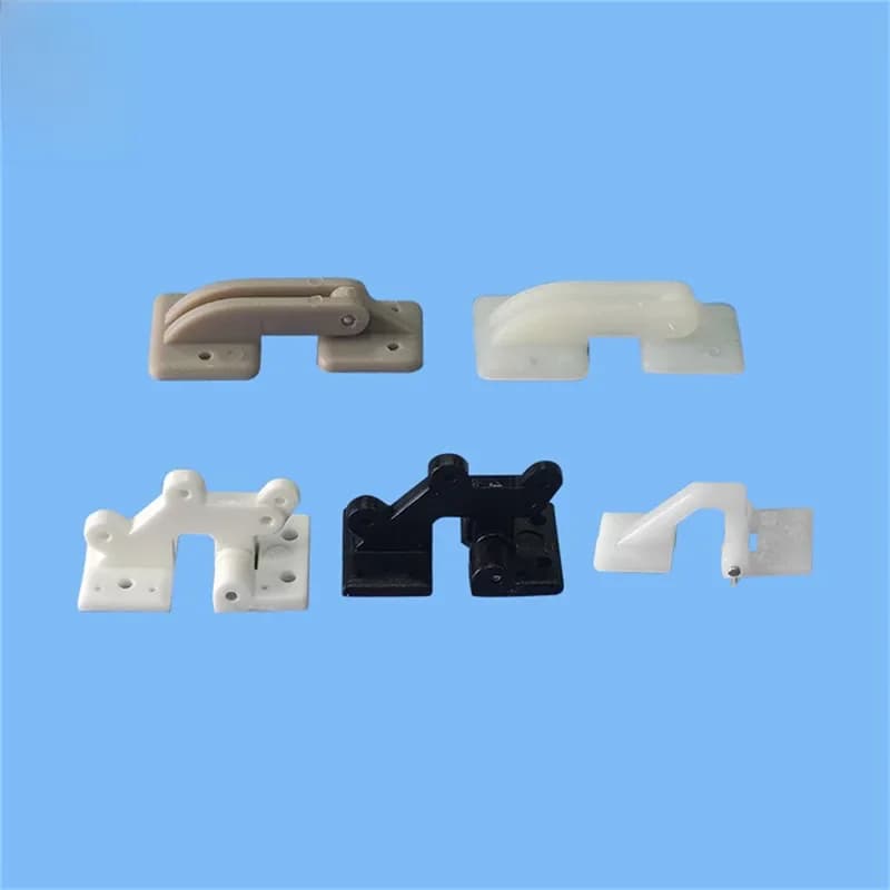 Charnières de trappe pour modèle d'avion RC, 10 pièces, accessoires de remplacement, couleur blanc/gris/noir