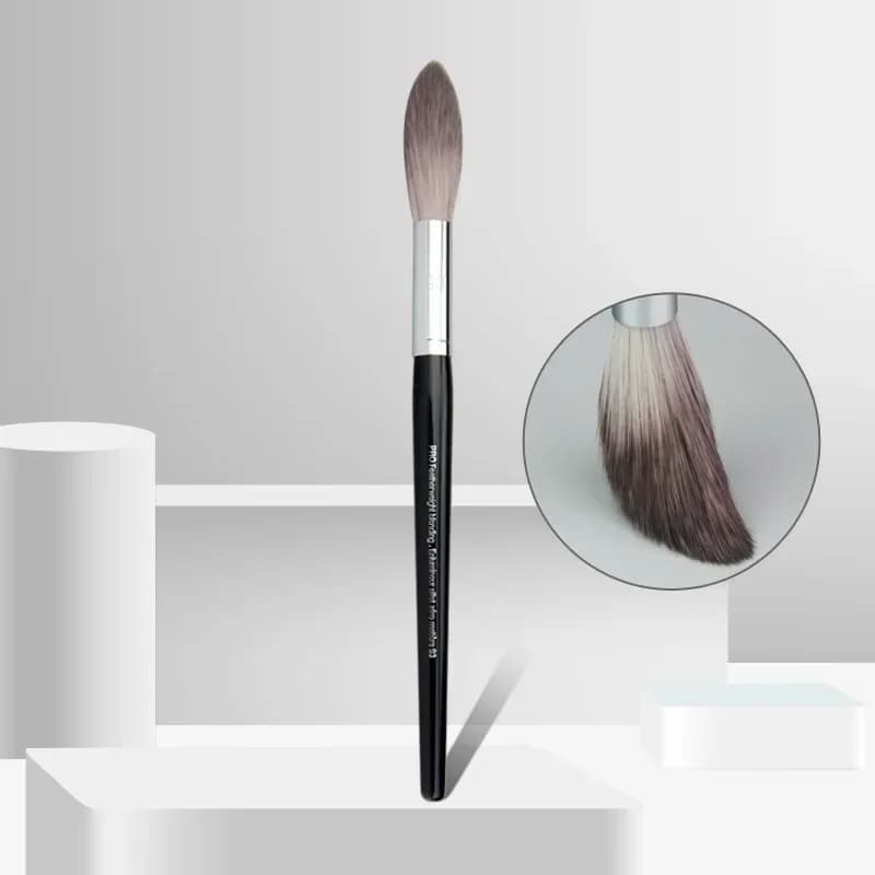 Brosse à poudre professionnelle multifonction, 1 pièce, Blush, surligneur, mélange de cosmétiques, outils de maquillage