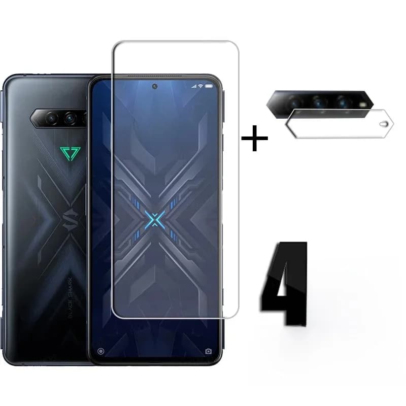 Pour Xiaomi Black Shark 4 Pro verre pour Black Shark 4 Pro protecteur d'écran 9H verre trempé pour Black Shark 4 Pro 4 4S Film d'objectif