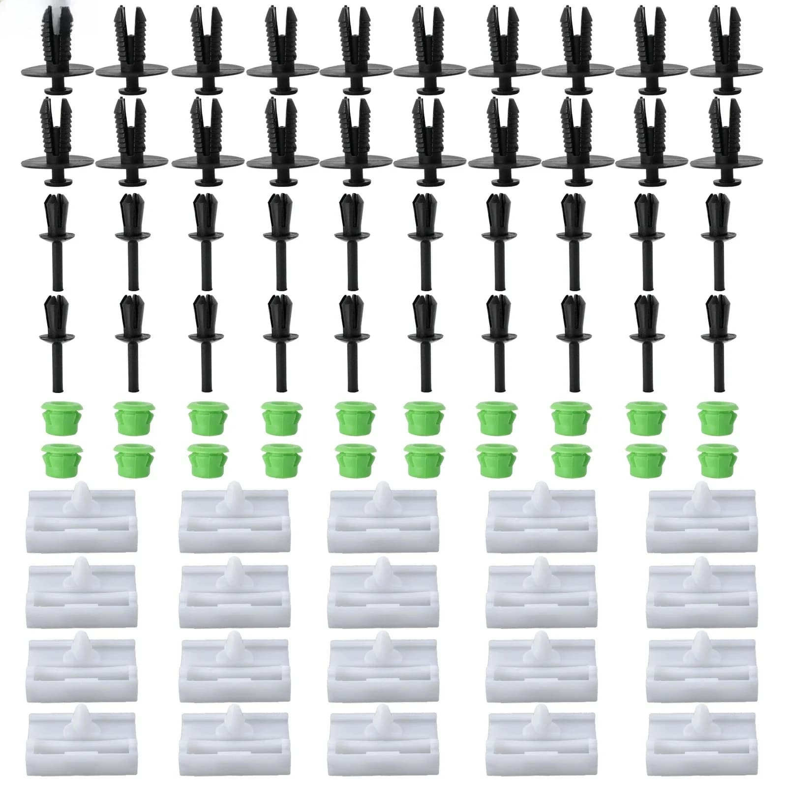 Jupes de seuil latéral M3, 80 pièces, Clips de vis de fixation pour BMW E36 316i 318i 318tds 323i 325tds 328i M3