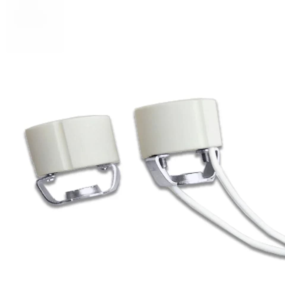 Support fixe de lampe à prise directe haute tension en céramique avec raccords de tête de lampe, GU10, M10, prompt ket, 5 pièces