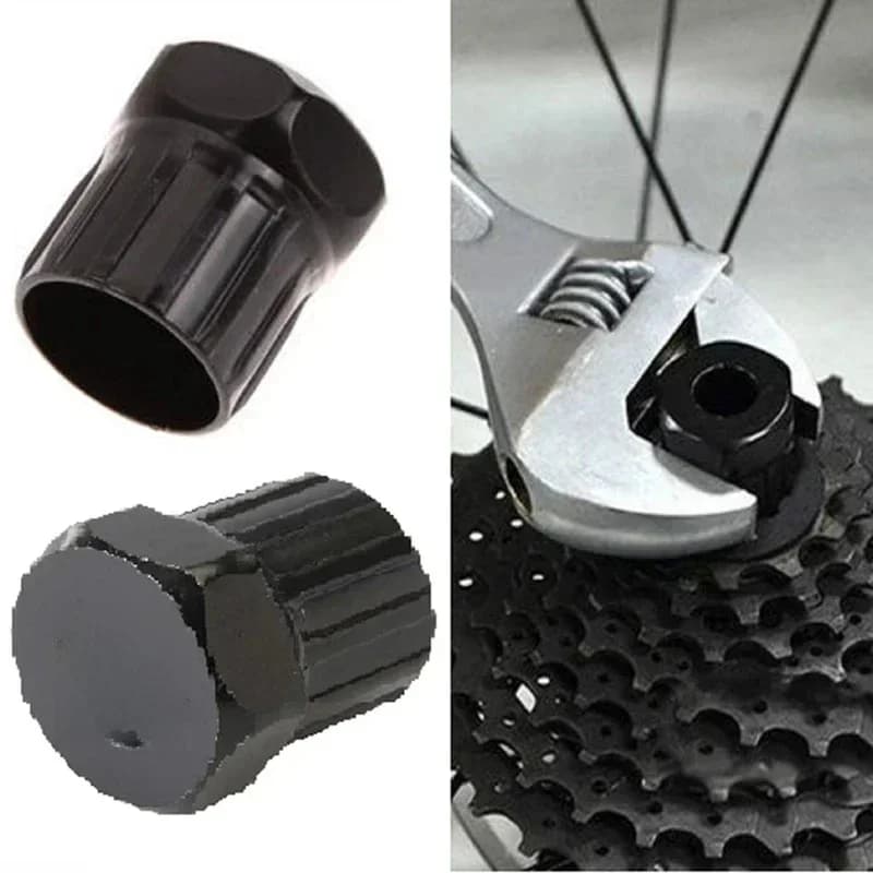 Extracteur de Cassette arrière de vélo, extracteur de réparation de vélo, douille de roue libre, outil noir, outil de retrait de roue de manivelle de Cassette de vélo