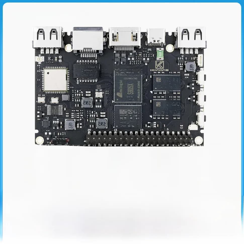 Tiens adas VIDallas SemiSingle Board Computer Amlogic S905X facades Core Development Board ARM 64bit Cortex-A53 WiFi AP6212 BTéclairé 2 + 8GB
