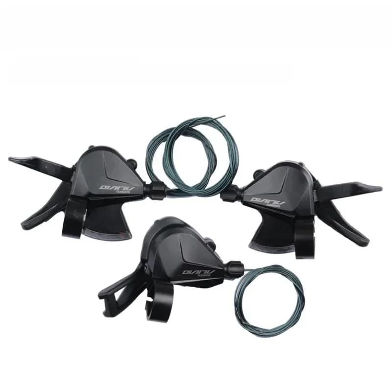 Shimano Alivio – levier de changement de vitesse M3100 2s/3s/9s/2x 9s/3x9s, RAPIDFIRE PLUS, pour bande de serrage avant à Triple plateaux, vtt