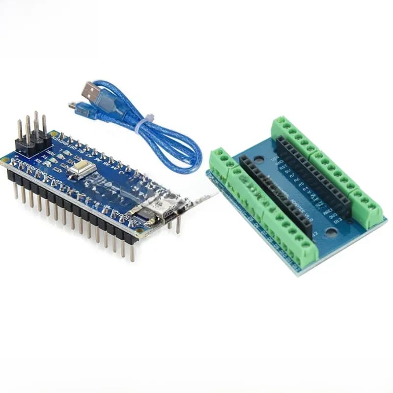 Mini carte microcontrôleur Nano V3.0 ATmega328P pour pilote USB Arduino CH340 16Mhz Nano V3.0 ATMEGA328P/168P