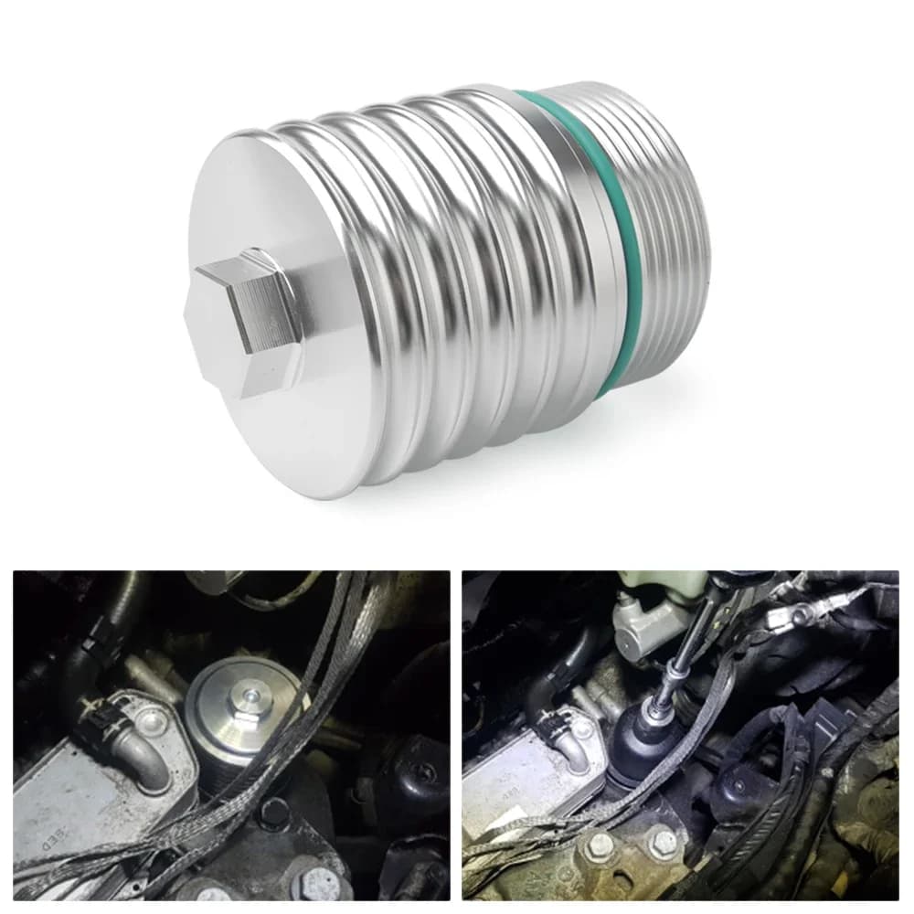 VAG DSG DQ250 boîte de vitesses billette filtre à huile boîtier mise à niveau dissipateur de chaleur pour VW SEAT SKODA Audi 2.0 litres TFSI (EA113 EA888) moteur