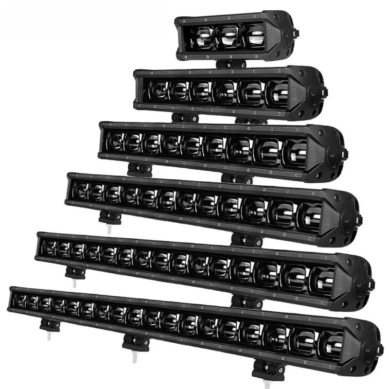 Barre lumineuse LED 9D pour éclairage de pare-chocs tout-terrain 4x4, 4WD, voiture, camion, SUV, UTV, ATV, éclairage de toit