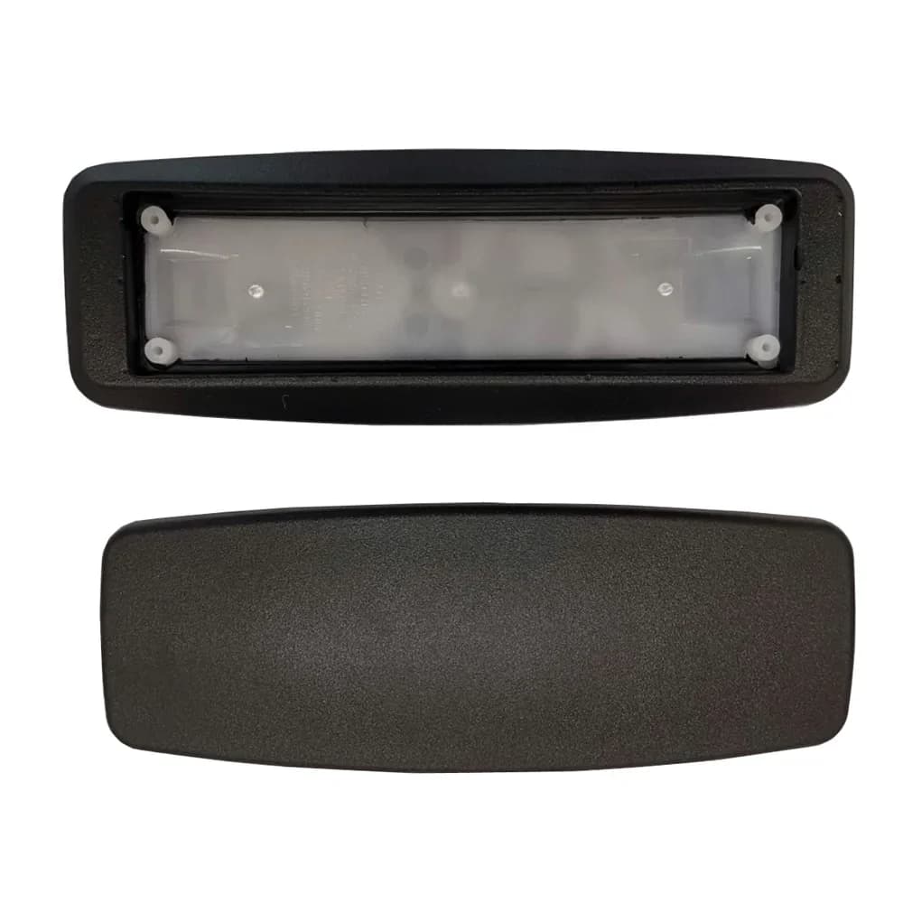 Capuchons de coussinets de bras de remplacement pour Steelcase Leap V2, Think, Amia, chaise d'ordinateur de bureau et de maison, 1 paire de pièces de Surface d'accoudoir de couleur noire