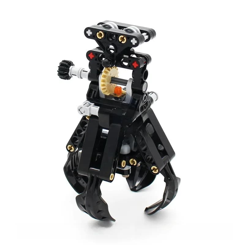 MOC – pièces de haute technologie, griffe de levage à 4 voies de la grue sur chenilles, blocs de construction de modèle mécanique, briques compatibles avec les jouets 42042