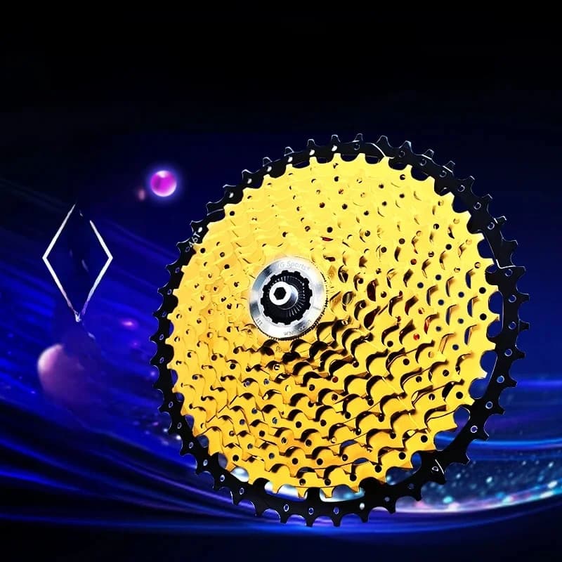 VG SPORTS-Cassette VTT, 8 vitesses, 9 vitesses, 10 vitesses, 11 vitesses, 12 vitesses, 40T, 42T, 46T, 50T, 52T, Cassette VTT, Cassette séparée, Roue libre, Invite, Pignon