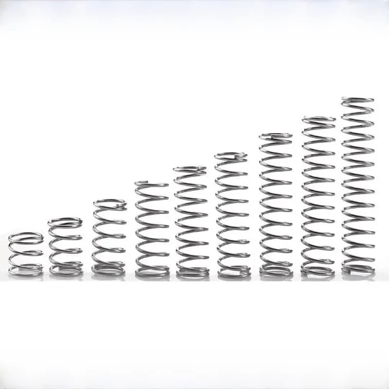 Ressorts de Compression en acier inoxydable 304 A2, 0.6mm, diamètre du fil 0.6mm, diamètre extérieur 3.5 4 5 6 7 8 9 10 11 12mm, longueur 5 10 - 100mm, 10 pièces