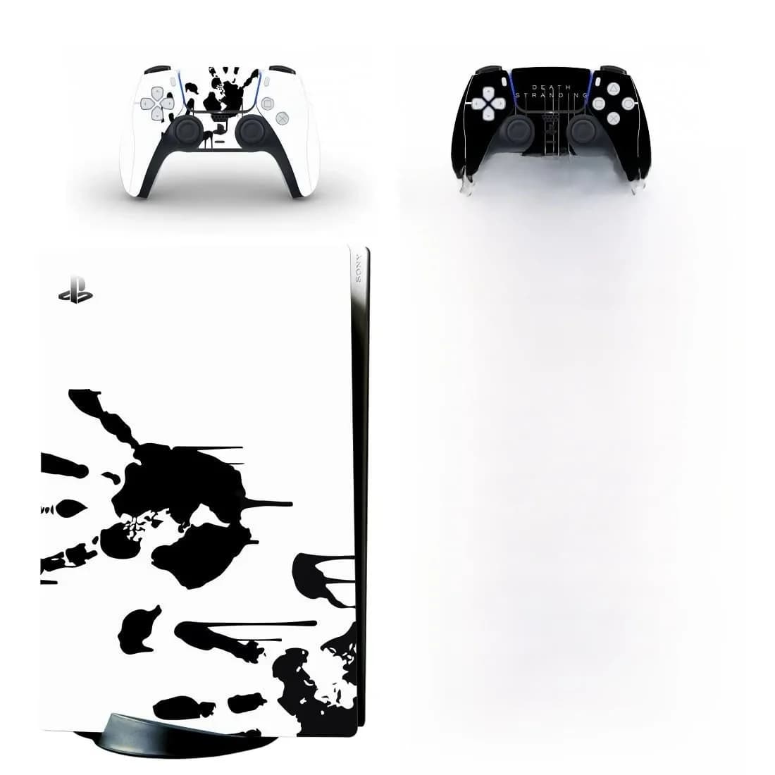 Death Stranding PS5 disque Standard peau autocollant couverture pour Console et 2 contrôleurs PS5 disque peau vinyle