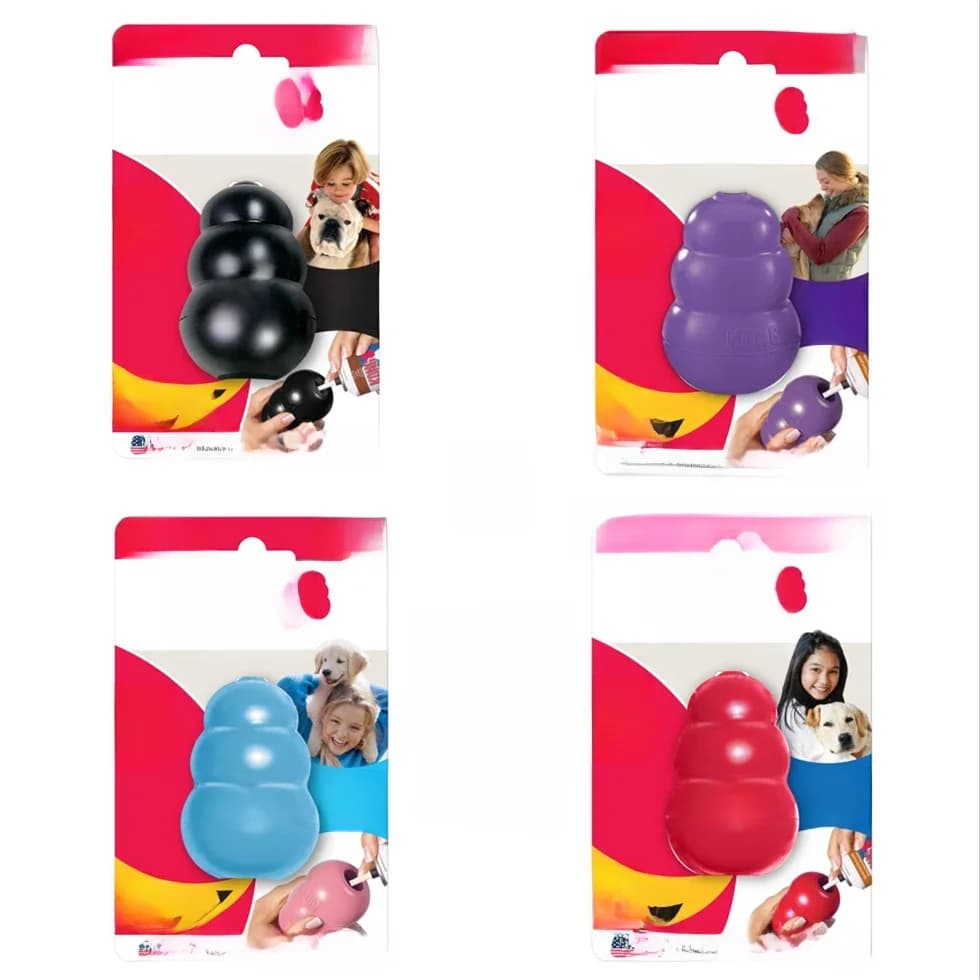 KONG-Jouet à mâcher pour chien de taille S, collection classique jusqu'à 20 artérielle (9kg)
