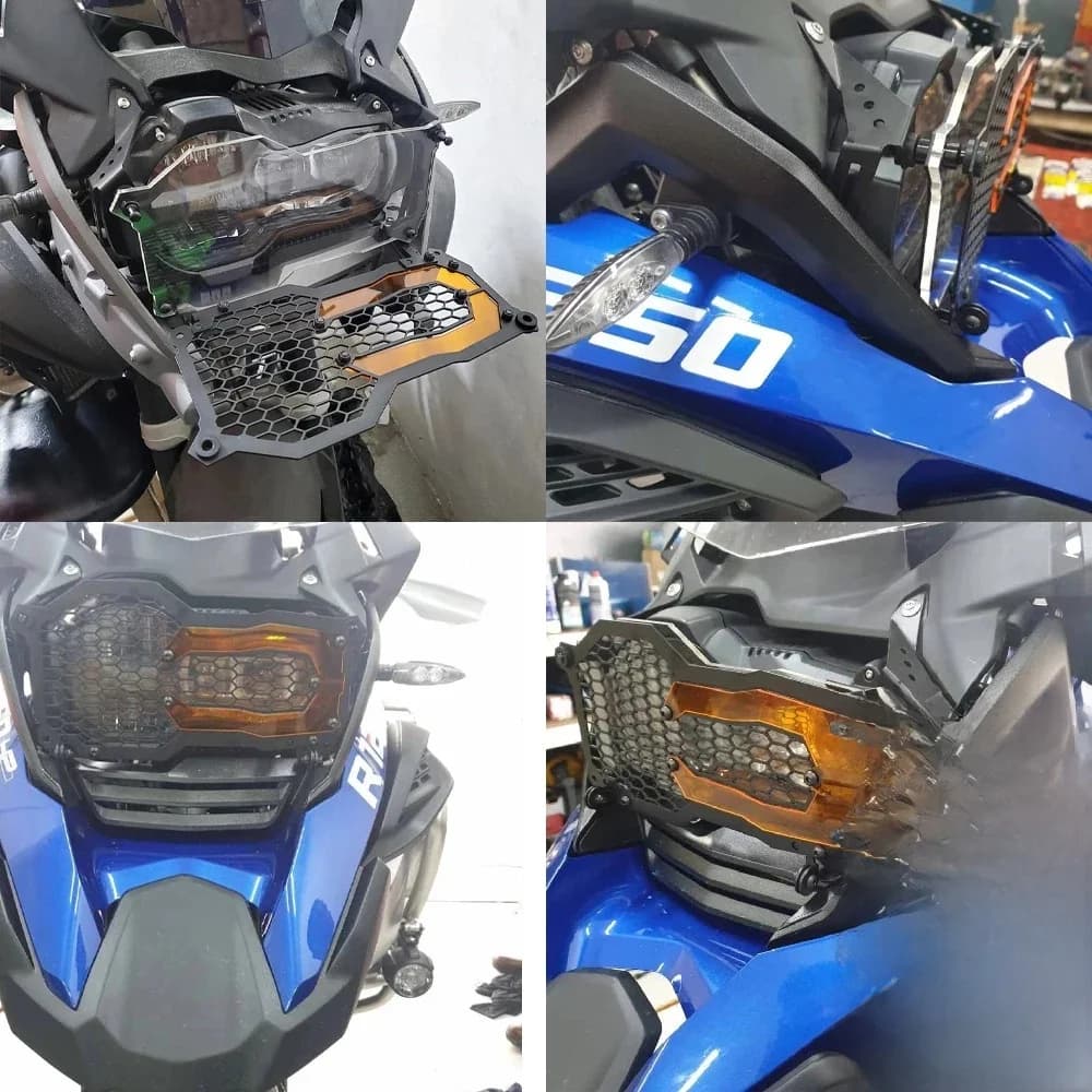 Grille de Protection de phare de moto R1250 GS, couvercle de Protection pour BMW R1200GS ADV R1250GS Adventure LC