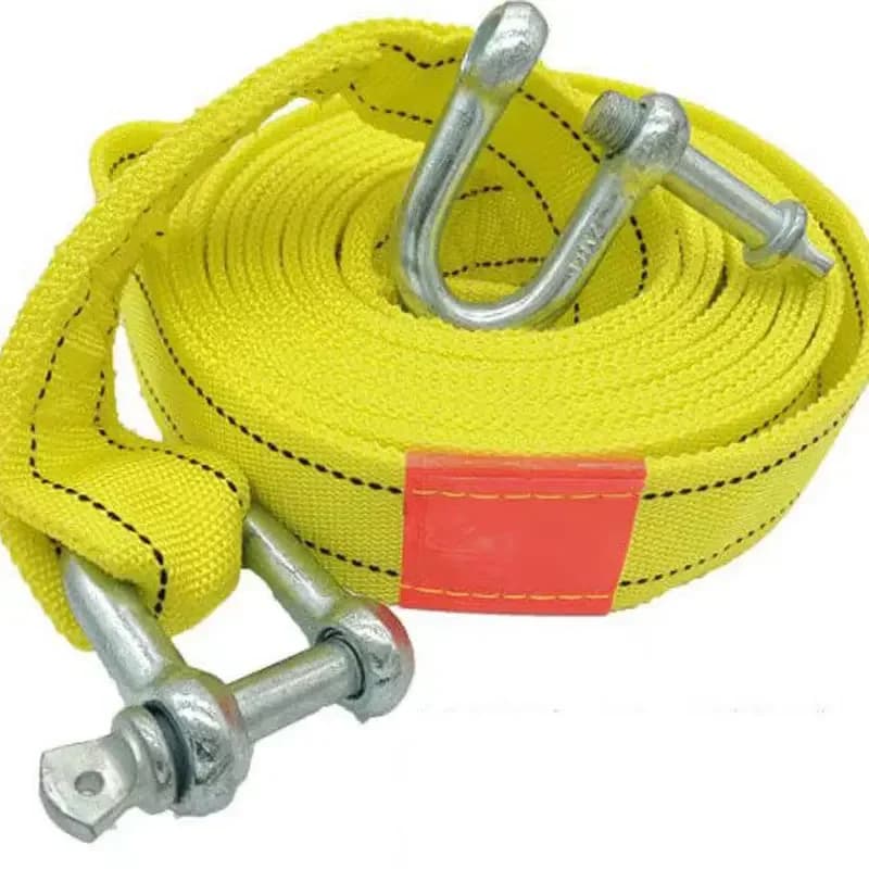 Barre de sangle de corde de remorquage, accessoires tout-terrain, crochet à boucle, remorque de voiture, Machine directe en chine, manille de chargement, ceinture d'arrimage Syntheti