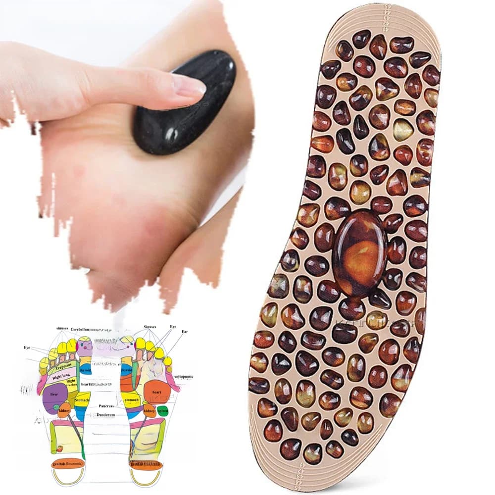 KOTLIKOFF – coussin d'acupression en caoutchouc souple, semelles intérieures pour chaussures, améliore la Circulation sanguine