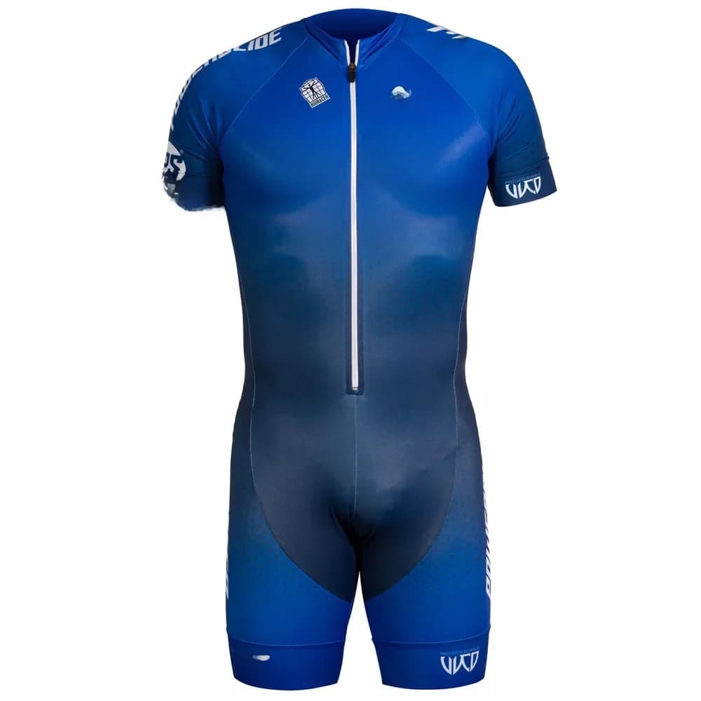 Powerslide Team Triathlon Skate Suit Skinsuit Speed Skaters Suit Inline Roller Racing Speed Skats Vêtements Patinage Combinaison confortable