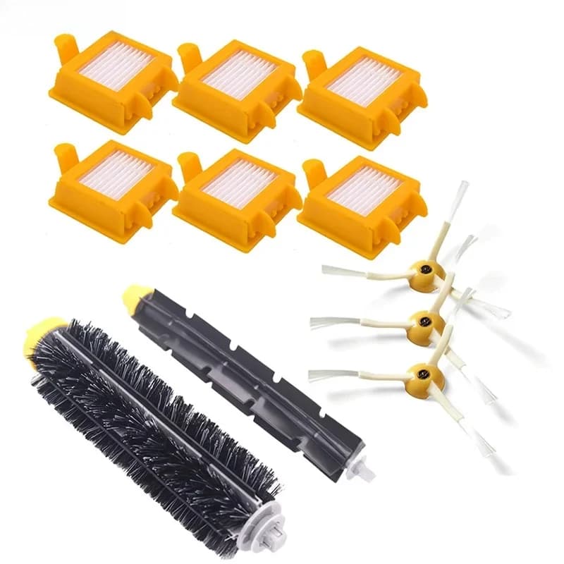 Kit de remplacement pour aspirateur iRobot Roomba série 770 780 790 700, accessoires, pièces de rechange, brosse latérale en poils, filtre HEPA