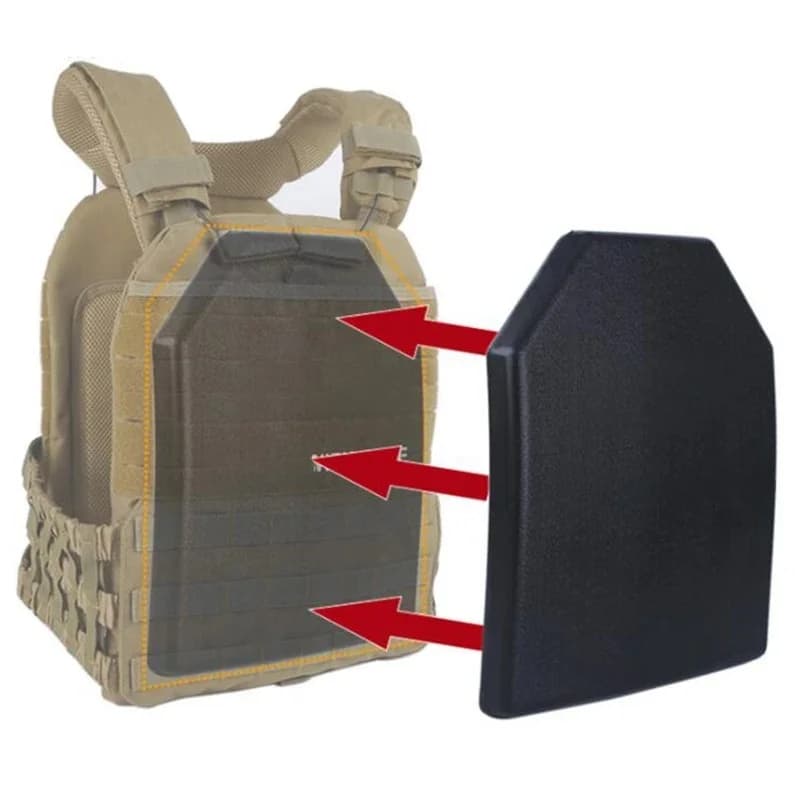 DulglaProtective Pads Plate, OligFoam, SAPI Plate, Strike Face, Body Armor, Chest Rig Plate, Electrolux GlaPlate, Inner Liner
