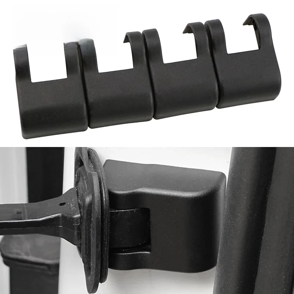 Couvercle de protection de butée de porte de voiture en ABS, couvercles de serrures de porte, protecteur pour Volkswagen VW Golf 7 MK7 7.5 MKPir2013-2019