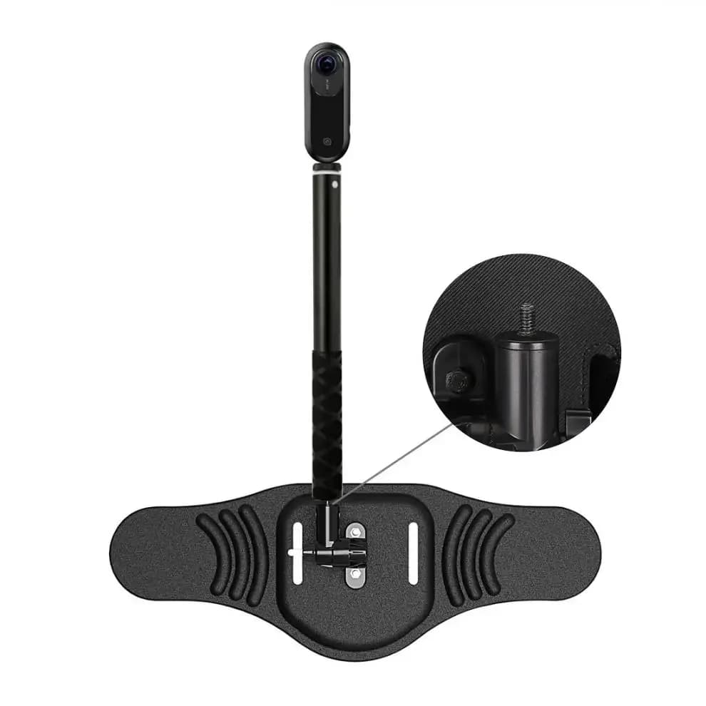 TUYU barre arrière Insta360 X5 X4 X3 GoPro Max Hero 13 12 11 DJI Osmo360 ensemble d'accessoires de sangle de taille pour téléphone portable et caméras d'action