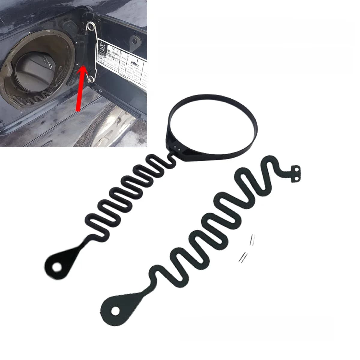 31261589 31392044 pour Volvo XC60 XC90 S80 S60 S40 S60L V40 C30 C70 V70 Cordon de retenue du bouchon de réservoir de carburant