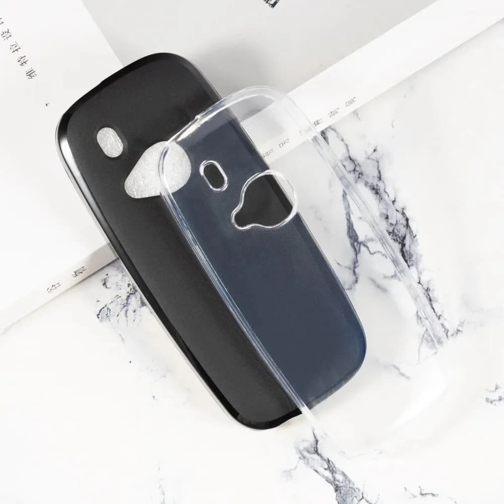 Pour Nokia 3310 (2017) 2.4 "Silicone Smartphone Téléphone Coque De Protection Arrière Coque Souple TPU