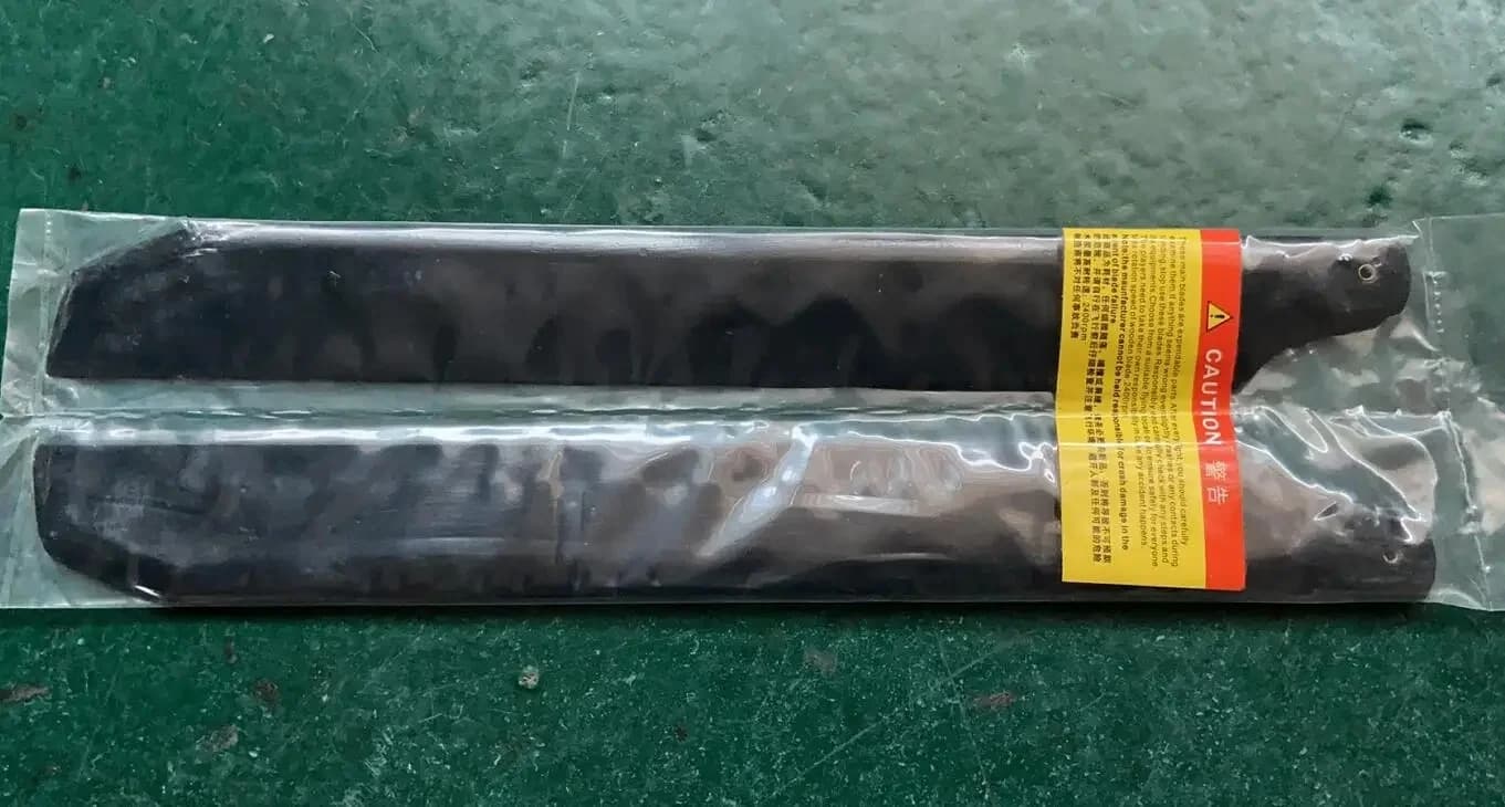 MYcottages-Lames principales en fibre de verre Y 275mm, pour Esky E016 017 king 2/3 380-400 class RC pie