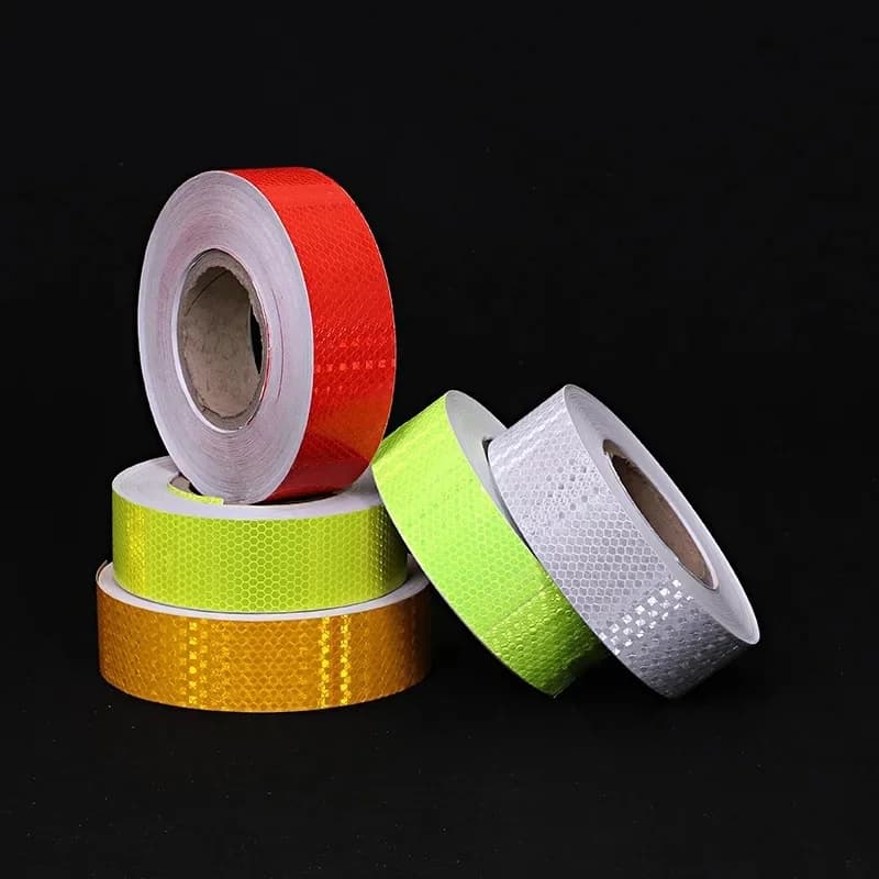Autocollant Auto-Adhésif de Moulage pour Voiture, Bande de Réflexion de Sécurité, Accessoires de Vélo, 5x100cm