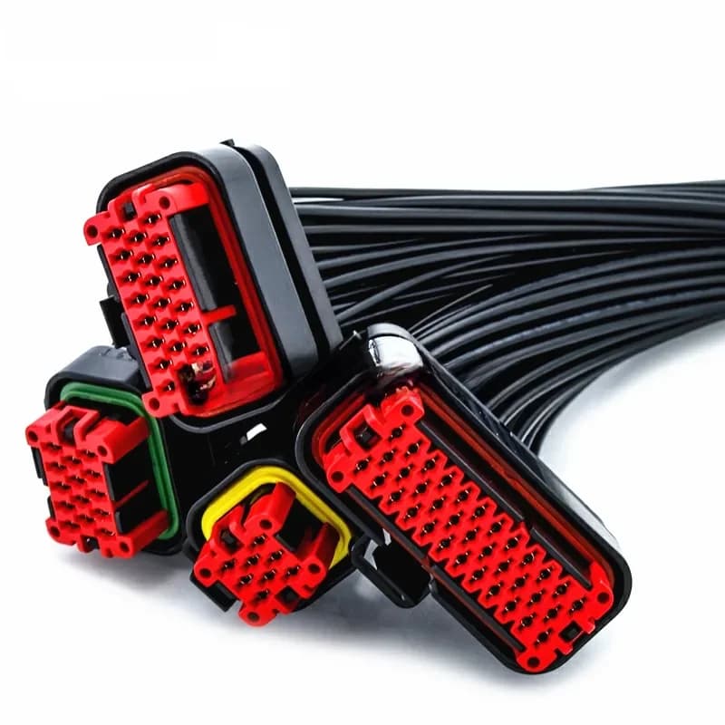 Connecteur Électrique SFP de Câblage de Fil ECU Automobile, Médailles à 8/14/23/35 Broches, 770680-1, 776273-1, 770680-1, 776164-1 avec Câble de 20cm, 1 Pièce