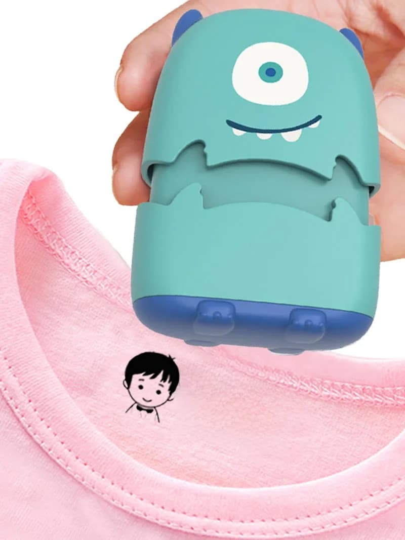 Tampon personnalisé pour vêtements, autocollant de nom, bricolage pour l'école, étanche, garçons et filles, enseignant, étudiant, sceau personnalisé pour acheteur, ne se décolore pas