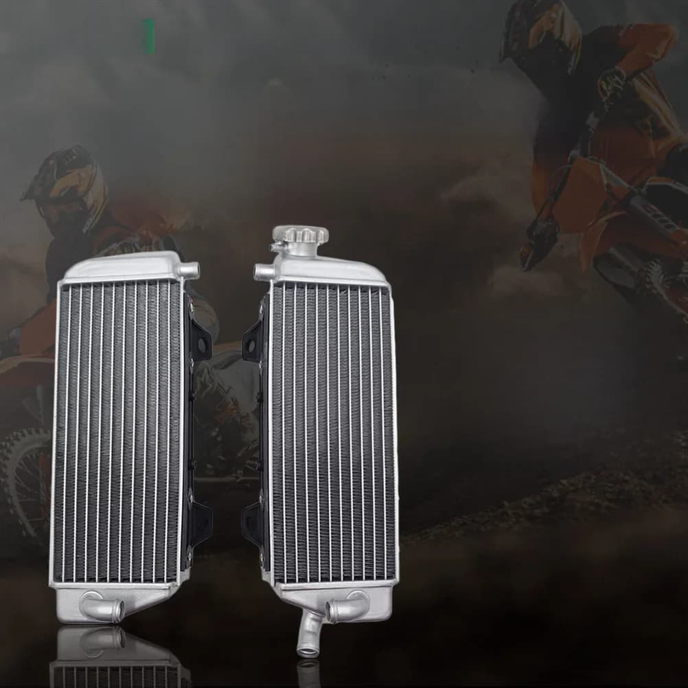 OTOM – radiateur gauche droit pour moto, réservoir d'eau en aluminium, dispositif de refroidissement du moteur pour KTM SXF EXCF XCW HUSQVARNA FC FE TX Motocross
