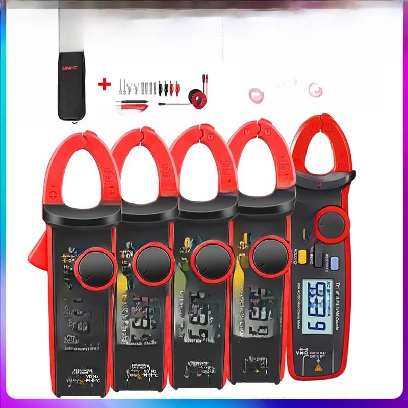 Pince multimètre numérique UNI-T True RMS UT216A UT216B UT216C UT216D UT210E 600A MAX/MIN/Modes radiculaires, lampe de poche NCV VFC