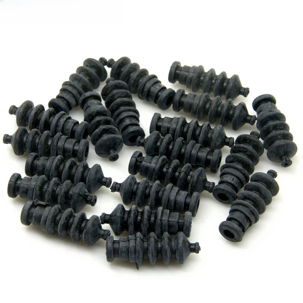 AXSPEED 1/5/10 pièces L37mm soufflet en caoutchouc boîte Radio joints tige de poussée étanche pour bateau RC Servo tige de poussée joint pour accessoires de gouvernail