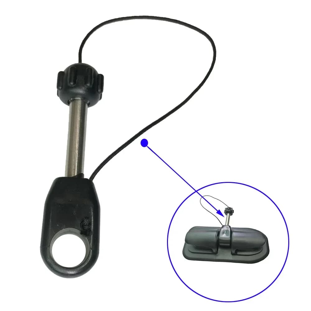 Remplacement de barre de goupille en T de verrouillage de rame de canot de bateau gonflable adapté à de nombreuses gonflables