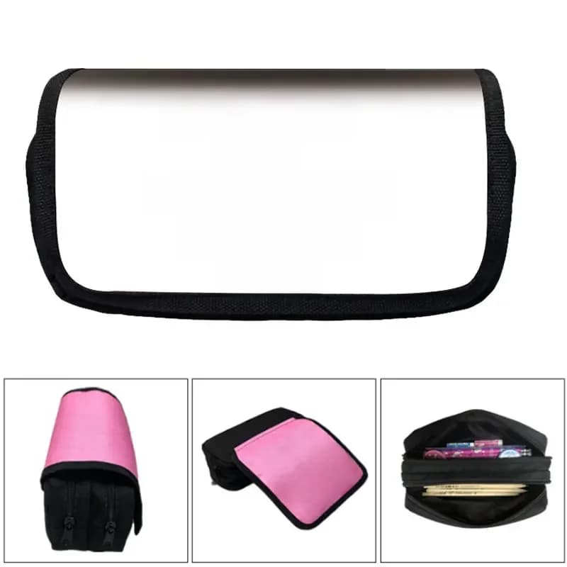 Trousse à Crayons Cosmétique Personnalisable avec Logo, Nom et Image, Trousse de Maquillage pour Femme, Adolescent, Garçon, Fille, Papeterie