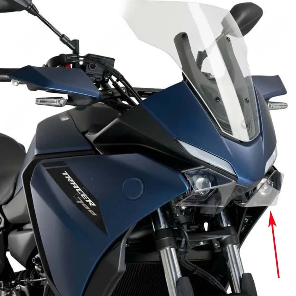 Protection transparente des phares de moto, accessoires pour YAMAHA TRACER700 Tracer 700 Tracer 7 GT MT-07 2020 2021