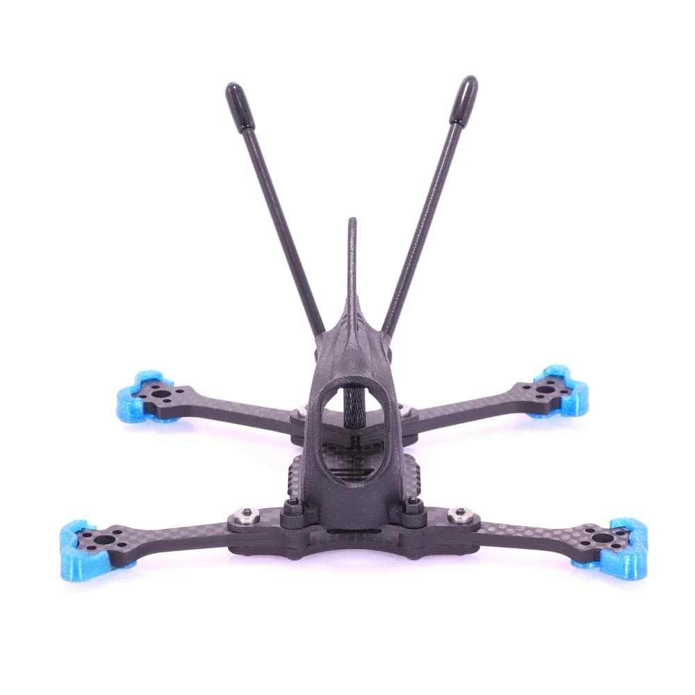 AlfaRC Herbie 125 – Kit de cadre de cure-dents de 3 pouces, 75MM, Support de quadricoptère pour Drone RC FPV de course, moteur sans balais 1103 1104 1105 1106 1204