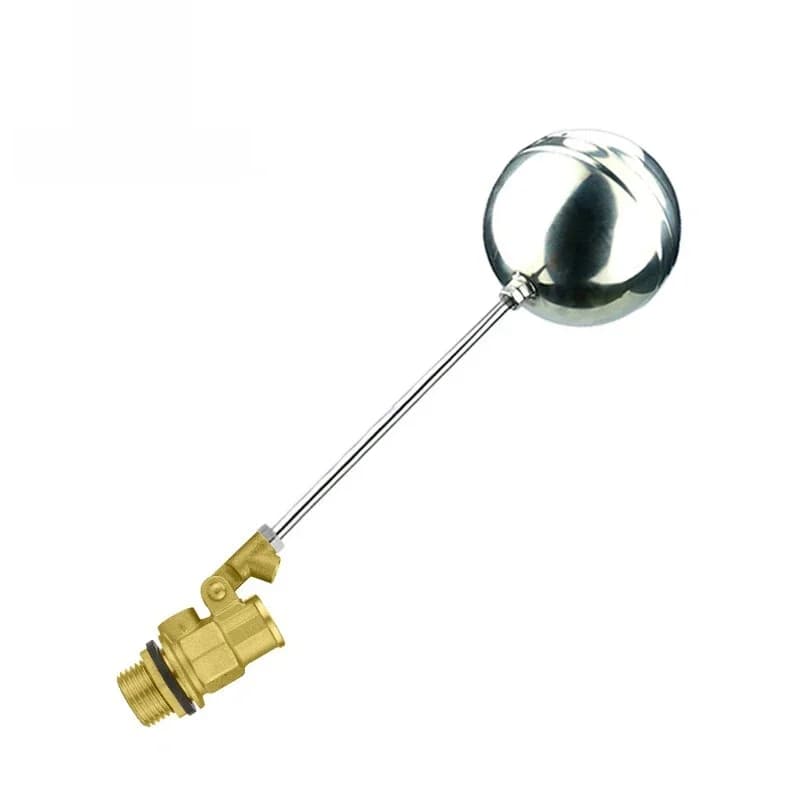 Vanne à flotteur en laiton pour tour d'eau, précieuse, contrôle automatique du débit de niveau d'eau, 1/2 po, 3/4 po, 1 po