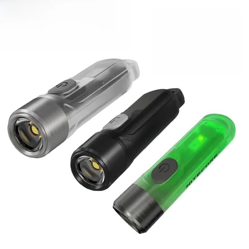NITECORE TIKI Source multi-lumière USB-C Charge Portable EDC Camping lampe de poche APC UV Mini porte-clés lumière Signal d'avertissement clignotant