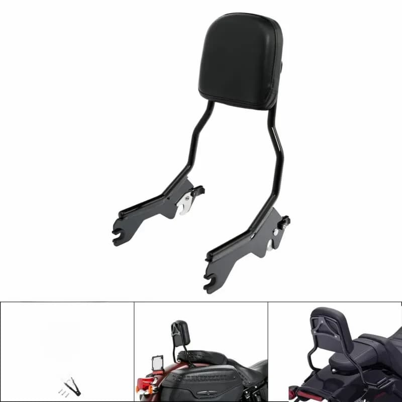 Dossier vertical pour moto Sissy Bar, pour Harley Softail Low Rider Sport Glide FXLR FLSB FXLRS 2018-2025 2024 2019 2020 2021