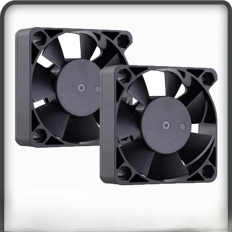Gdstime – ventilateur Axial de refroidissement sans fard à joues, 50x50x15mm, DC 12V 24V, 2 broches, 5cm, 50mm x 15mm, 5015, boîtier d'ordinateur, refroidisseur