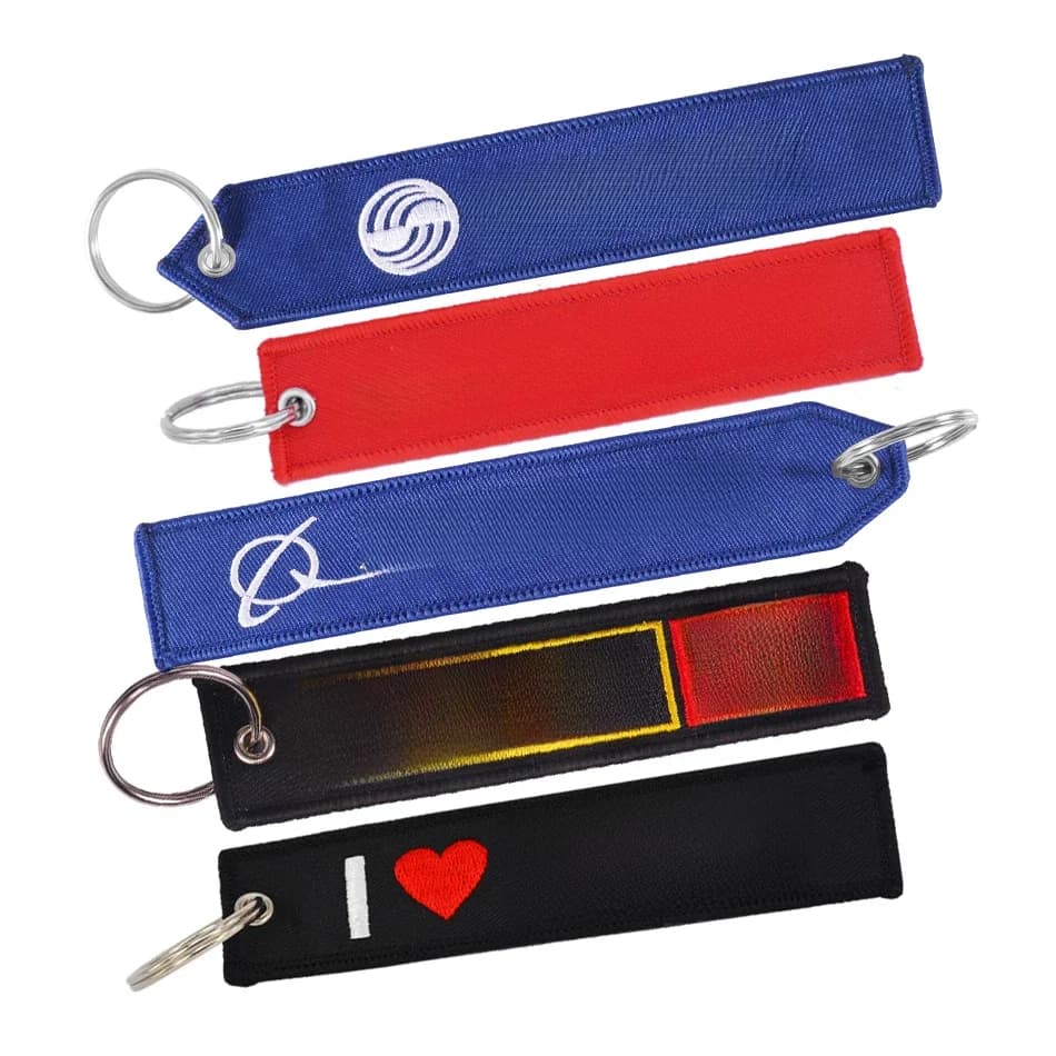 BOEING porte-clés llavero cadeaux broderie porte-clés cadeaux d'aviation clé bijoux de mode pilote aviateur porte-clés pour cadeau d'aviation