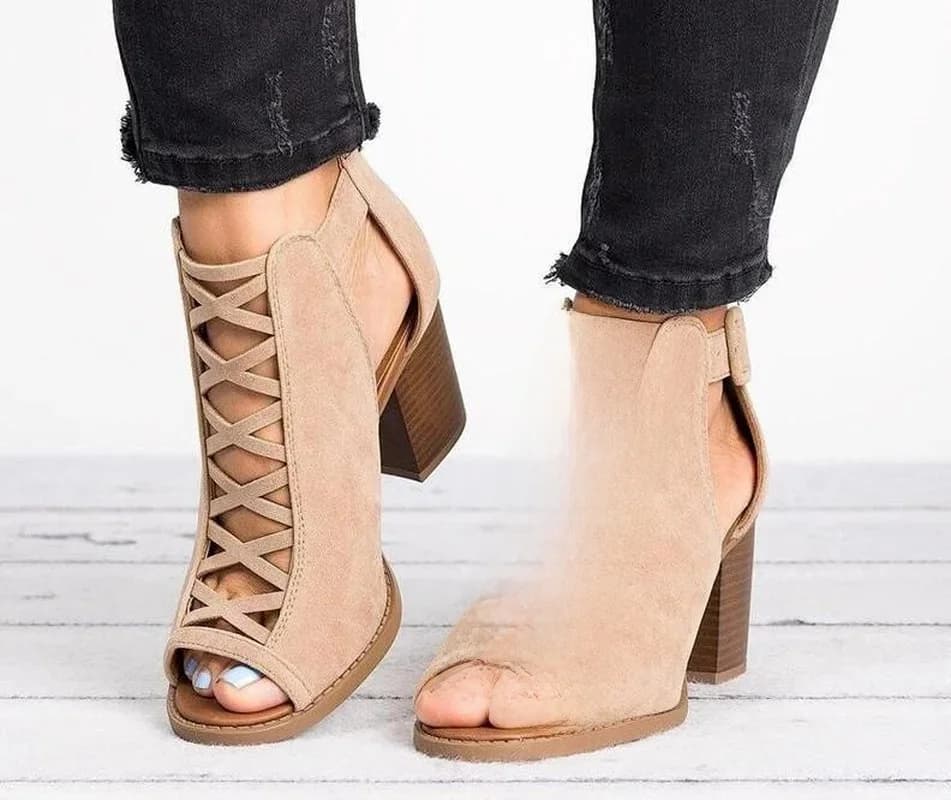 chaussure luxe sandales femmes été nouveau 2021 escarpins femme petit Comemore – bottines à talons mi-hauts pour femme, chaussures décontractées, Sexy, noires, grande taille 43, nouvelle collection